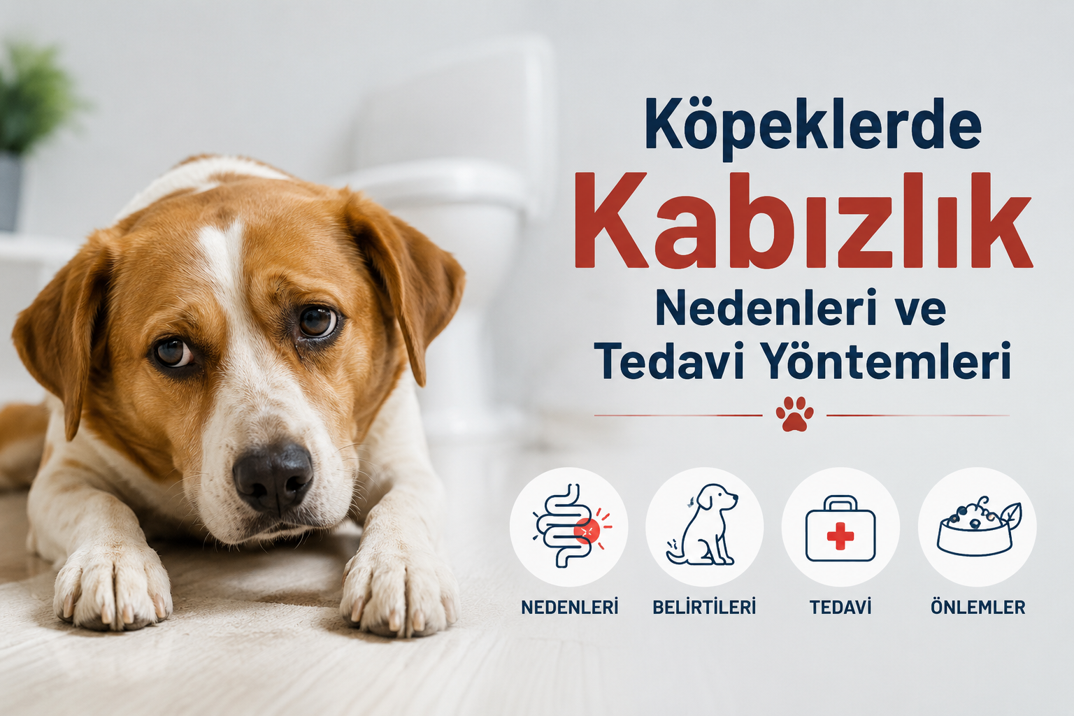 Köpeklerde Kabızlık Nedenleri ve Tedavi Yöntemleri
