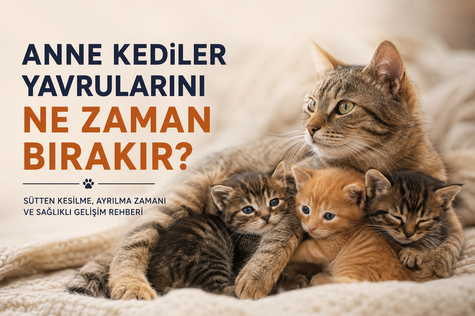Anne Kedi Yavruları Ne Zaman Bırakır?