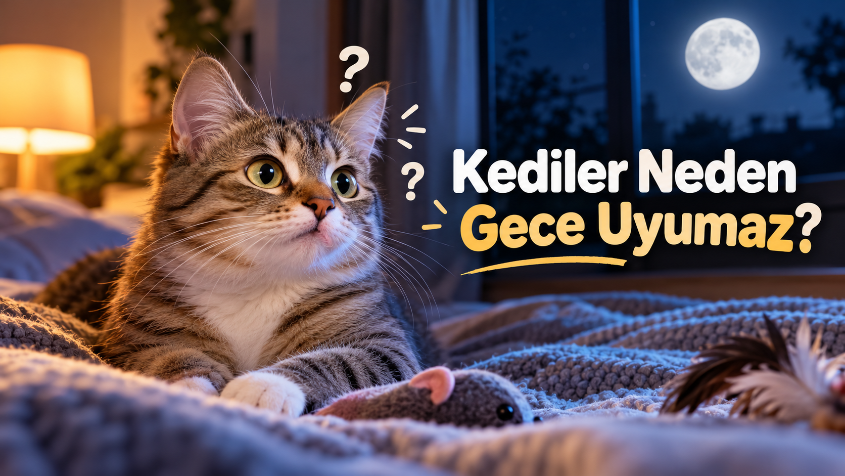 Kediler Neden Gece Uyumaz?