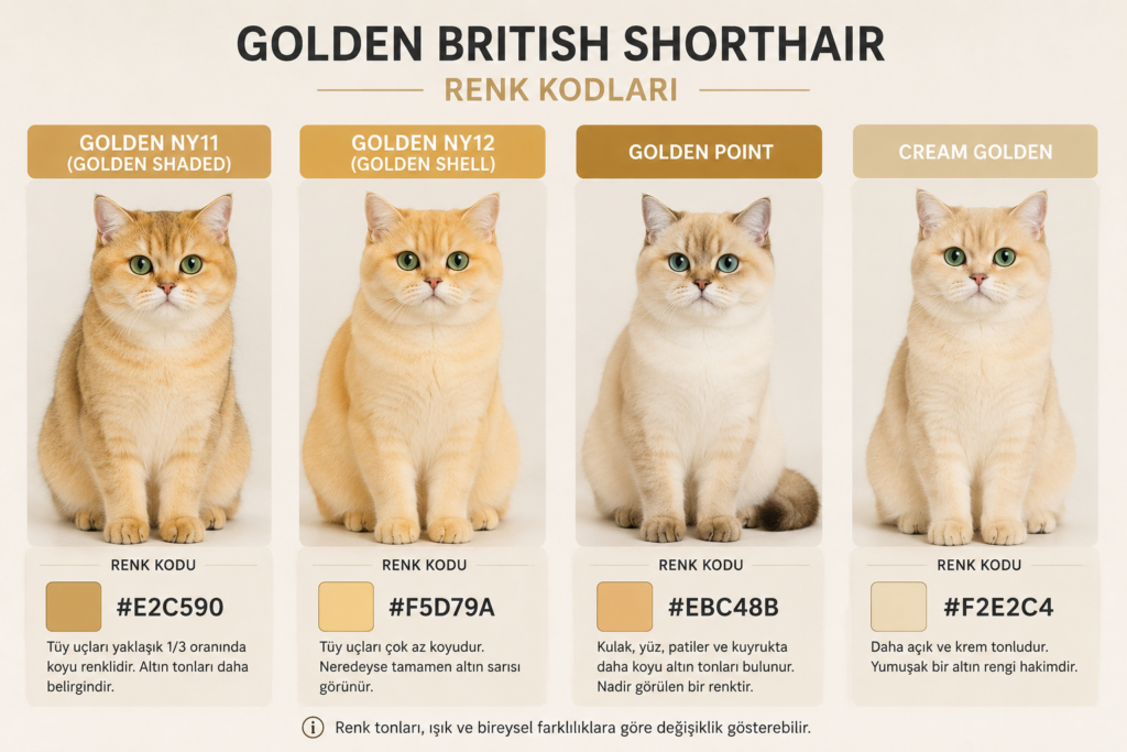 Golden British Shorthair Bakımı