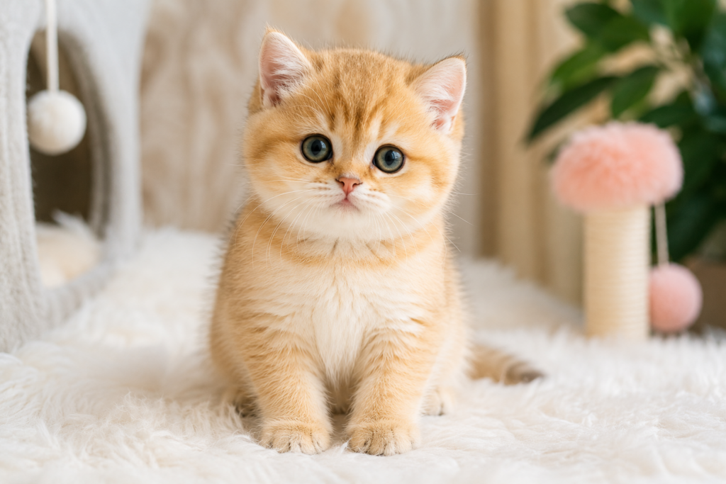 Golden British Shorthair