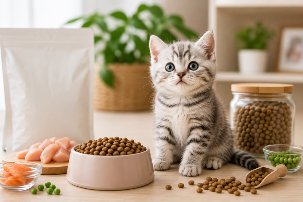 Yavru kedi beslenme rutini