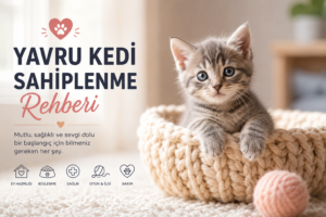 Yavru kedi sahiplenme rehberi