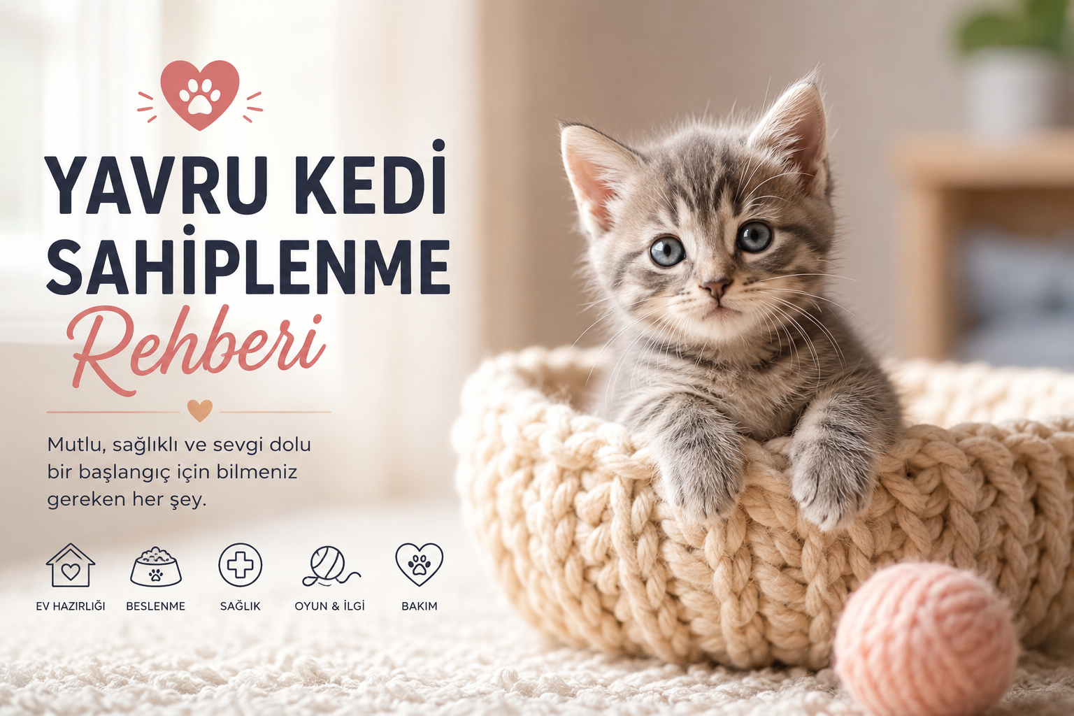 Yavru Kedi Sahiplenme Rehberi