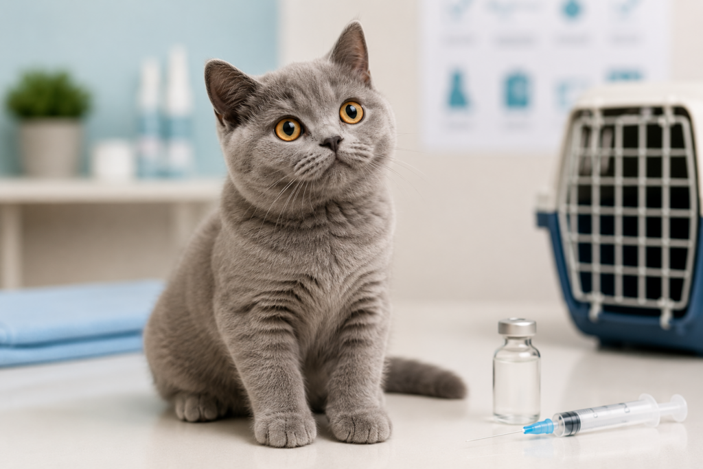British shorthair aşı takvimi