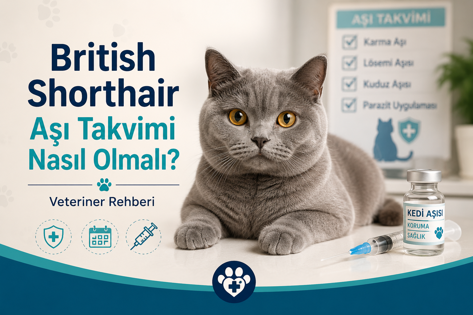 British Shorthair Aşı Takvimi