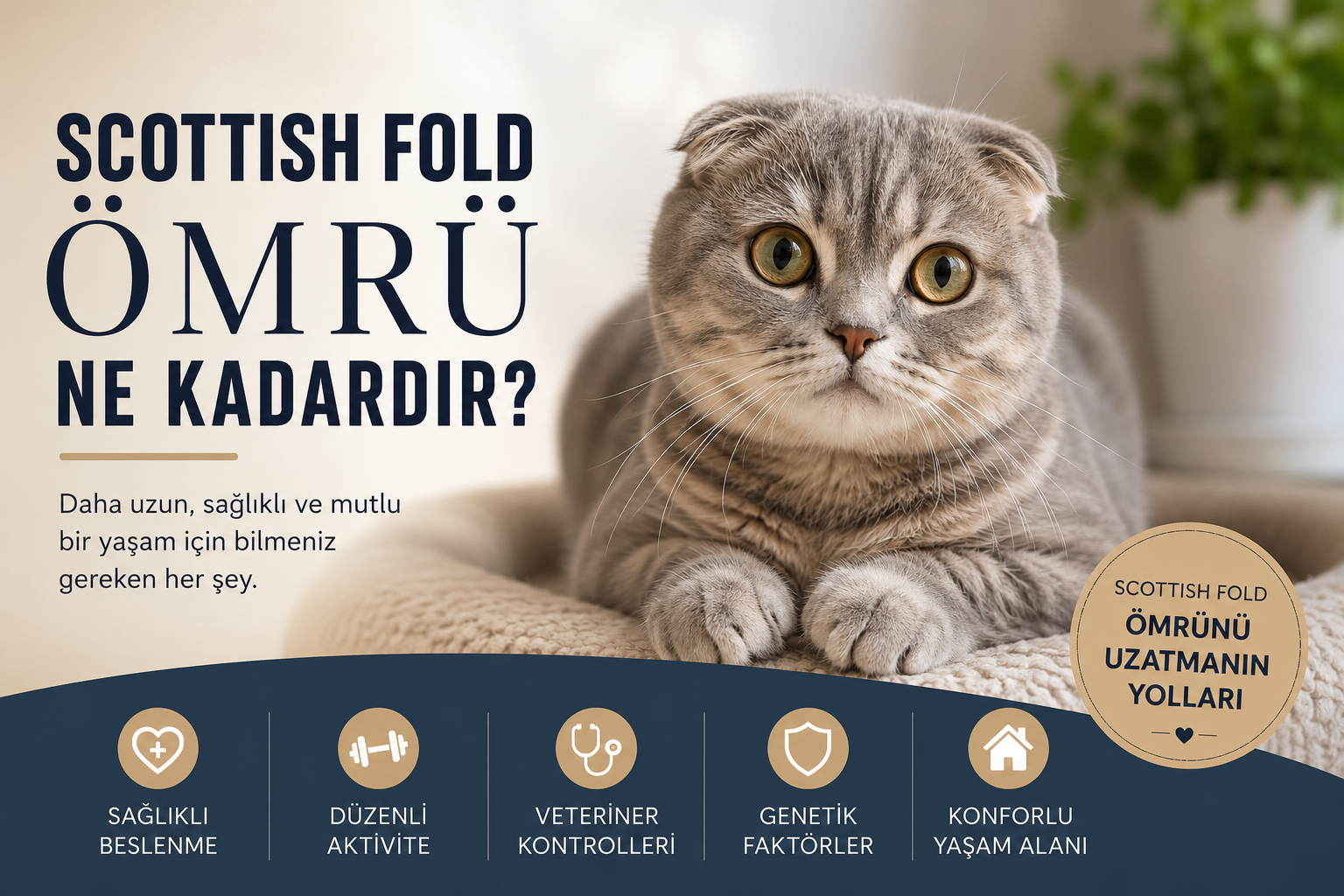 Scottish fold ömrü ne kadar