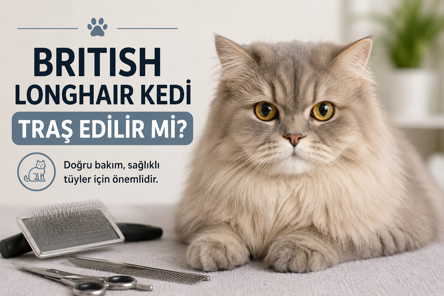British Longhair Traş Edilir mi?