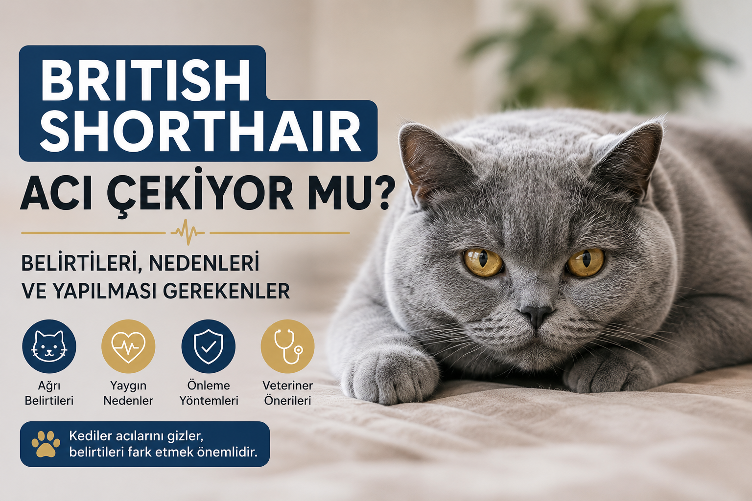 British Shorthair Acı Çekiyor mu?