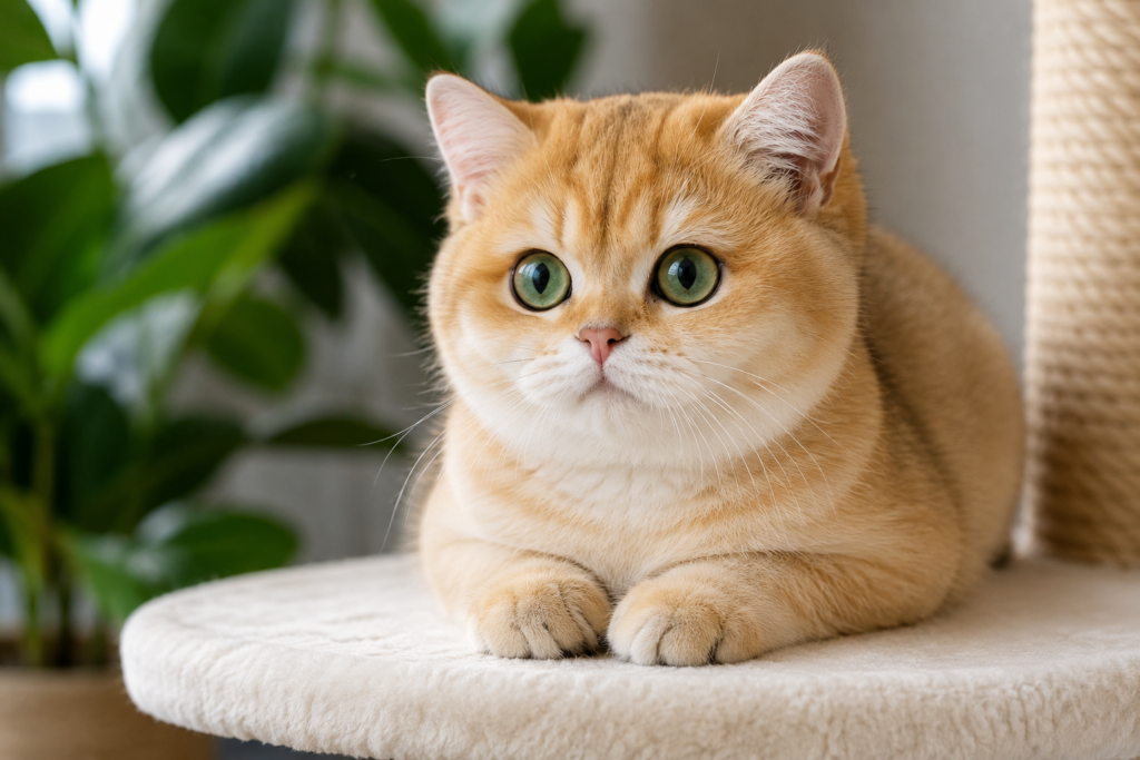 Golden British Shorthair