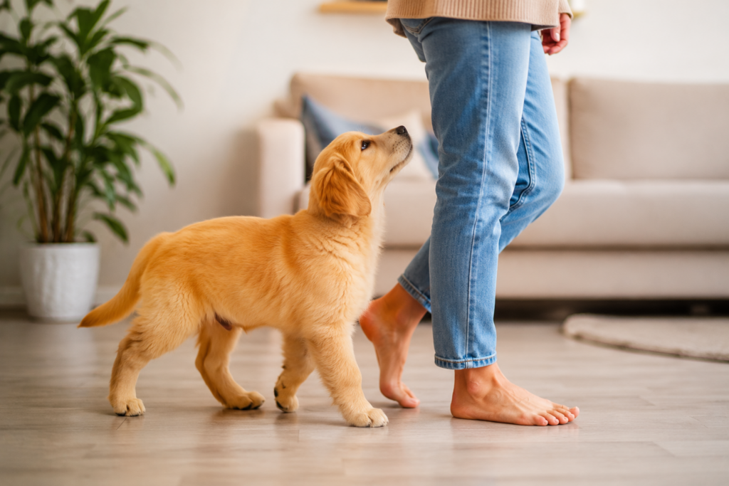 Köpeklerin sahibini takip etmesi