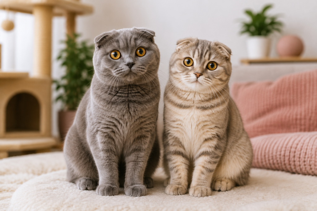 Scottish fold cinsiyet