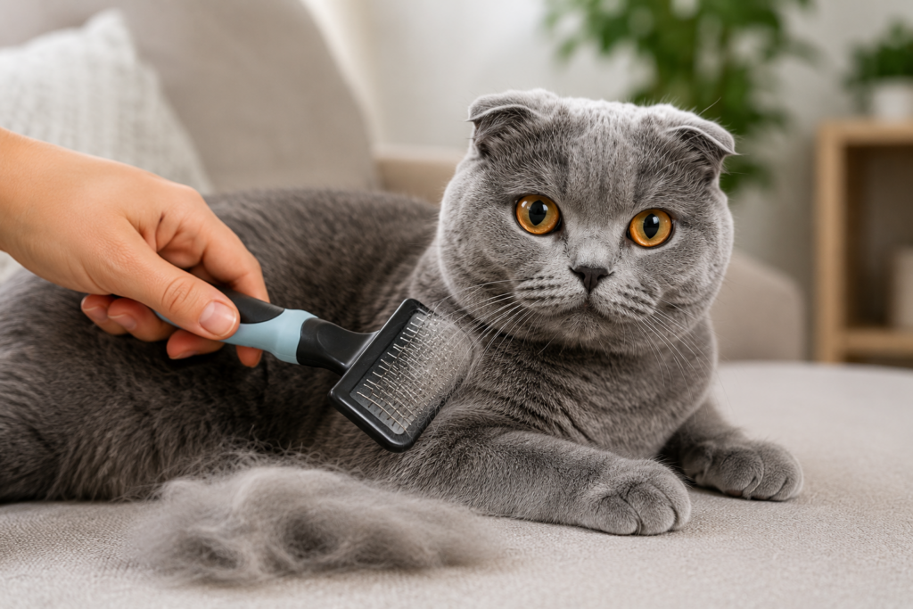 Scottish Fold Tüy Döker mi?