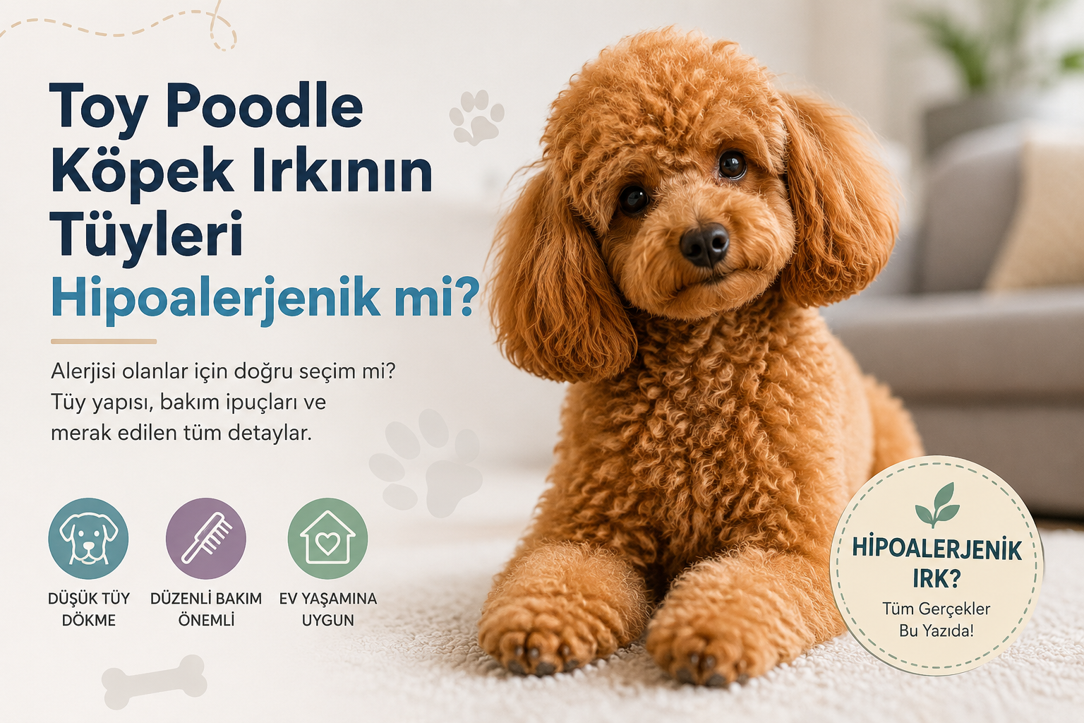 Toy Poodle Hipoalerjenik Köpek Irkı mıdır?