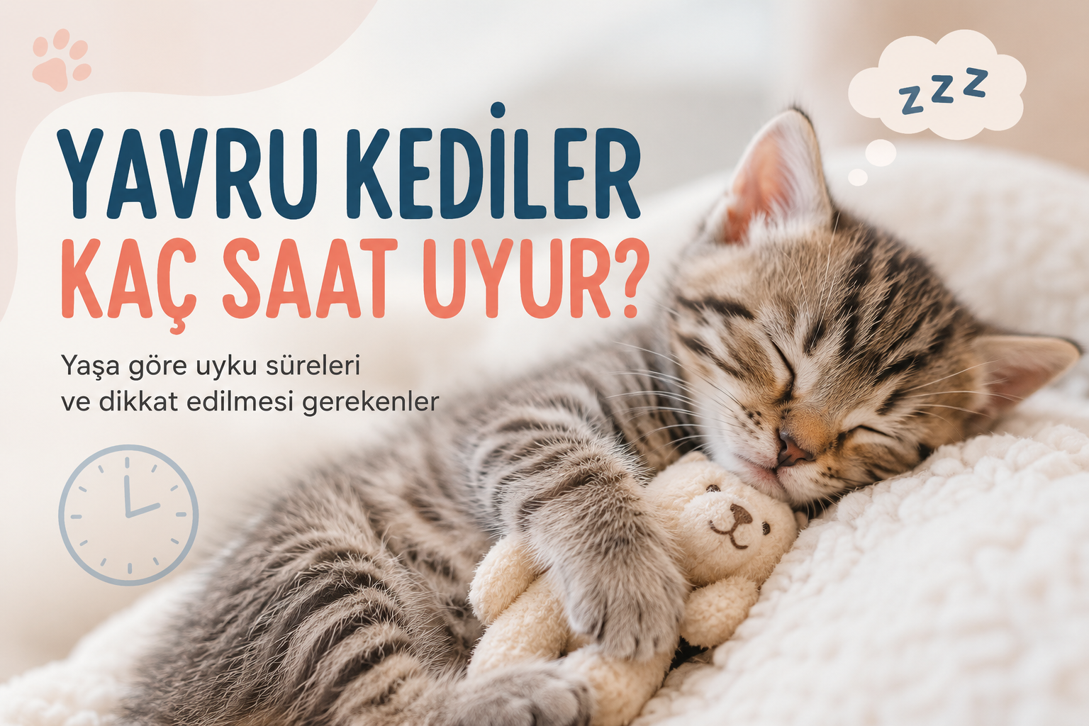 Yavru Kediler Kaç Saat Uyur?