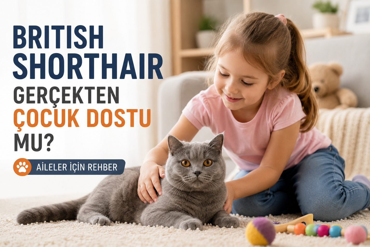 British Shorthair Çocuk Dostu mu?