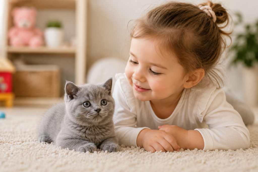 british shorthair çocuk