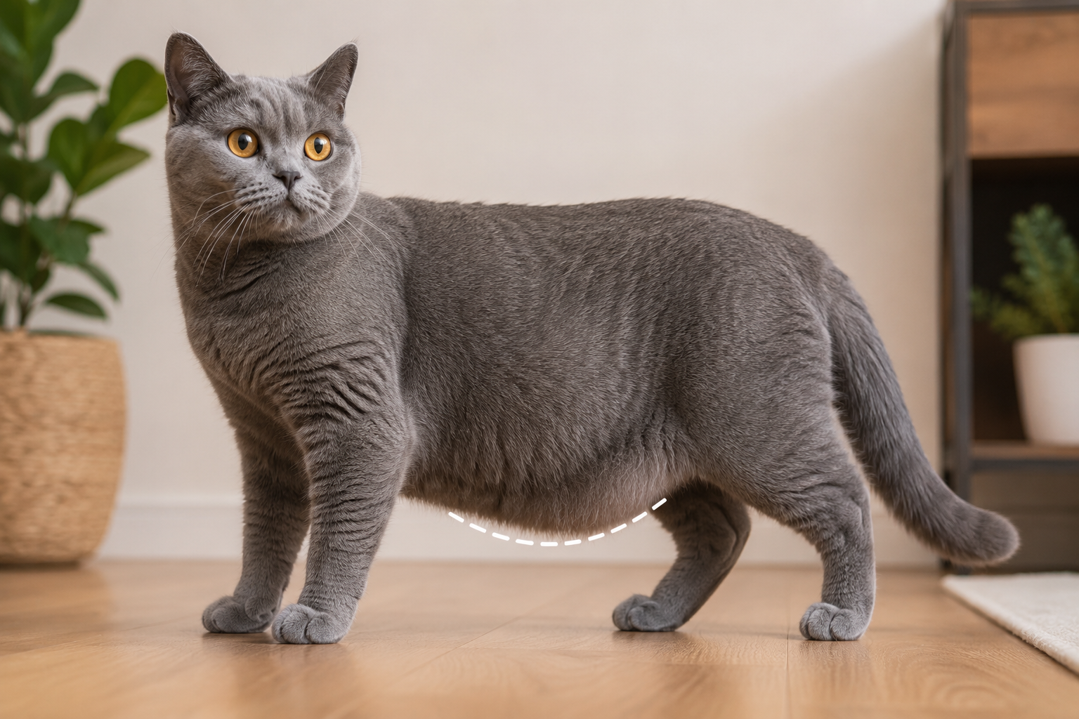 British Shorthair Göbek Sarkması Neden Olur?