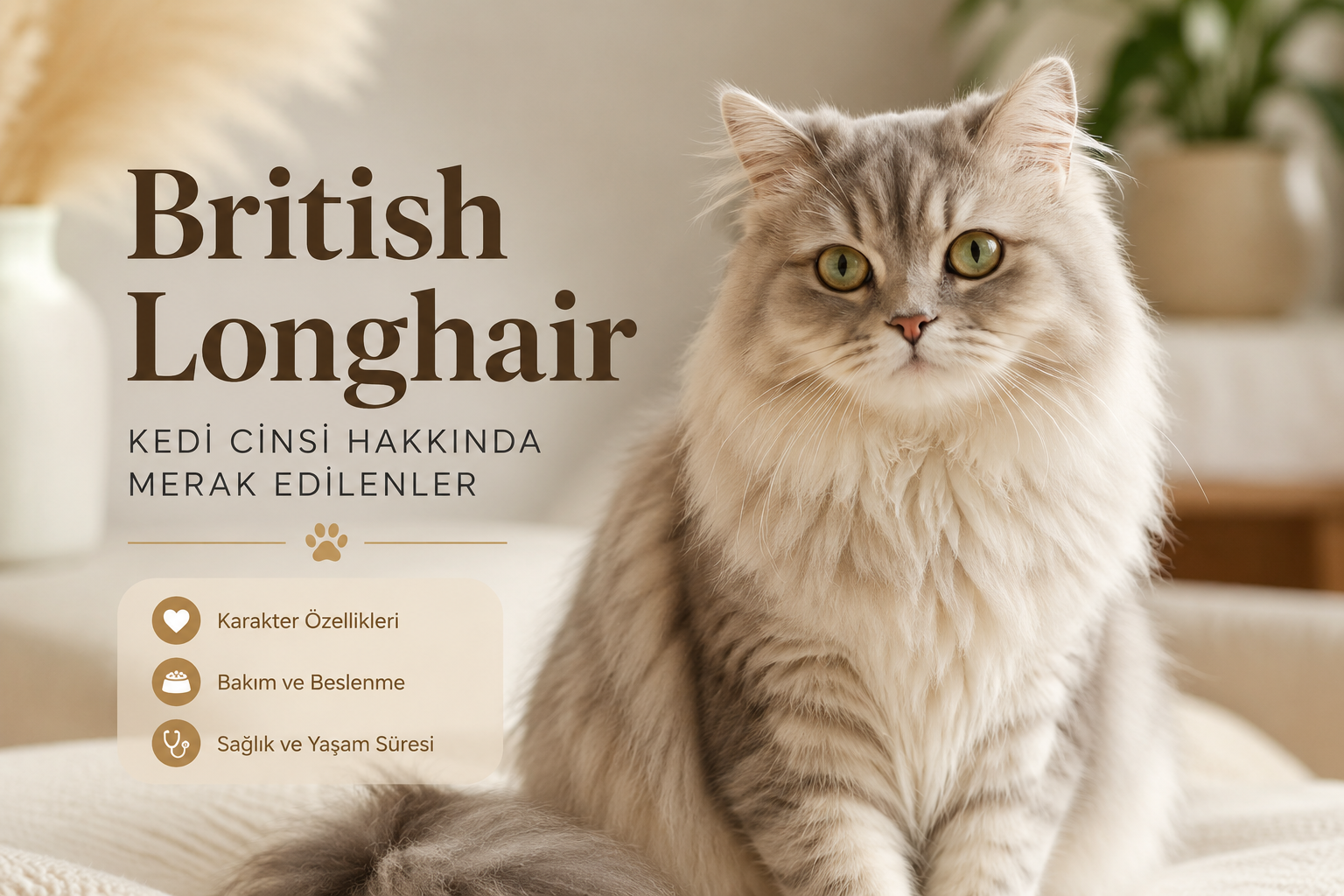 British Longhair Kedi Cinsi Hakkında Merak Edilenl...