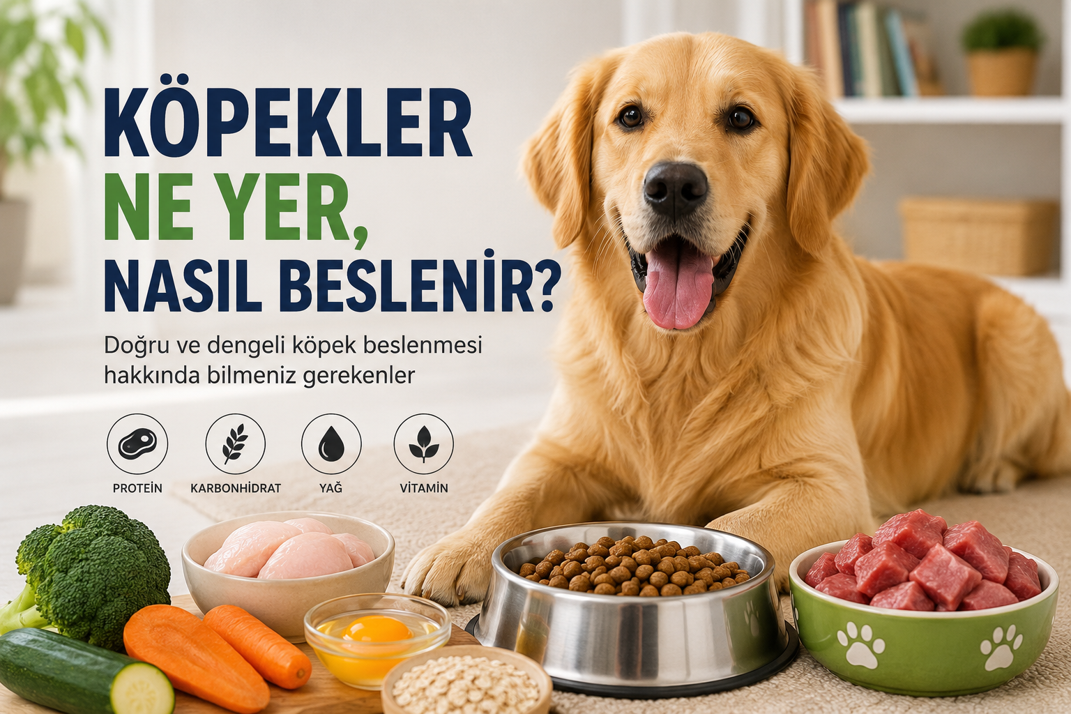 Köpekler Ne Yer, Nasıl Beslenir?