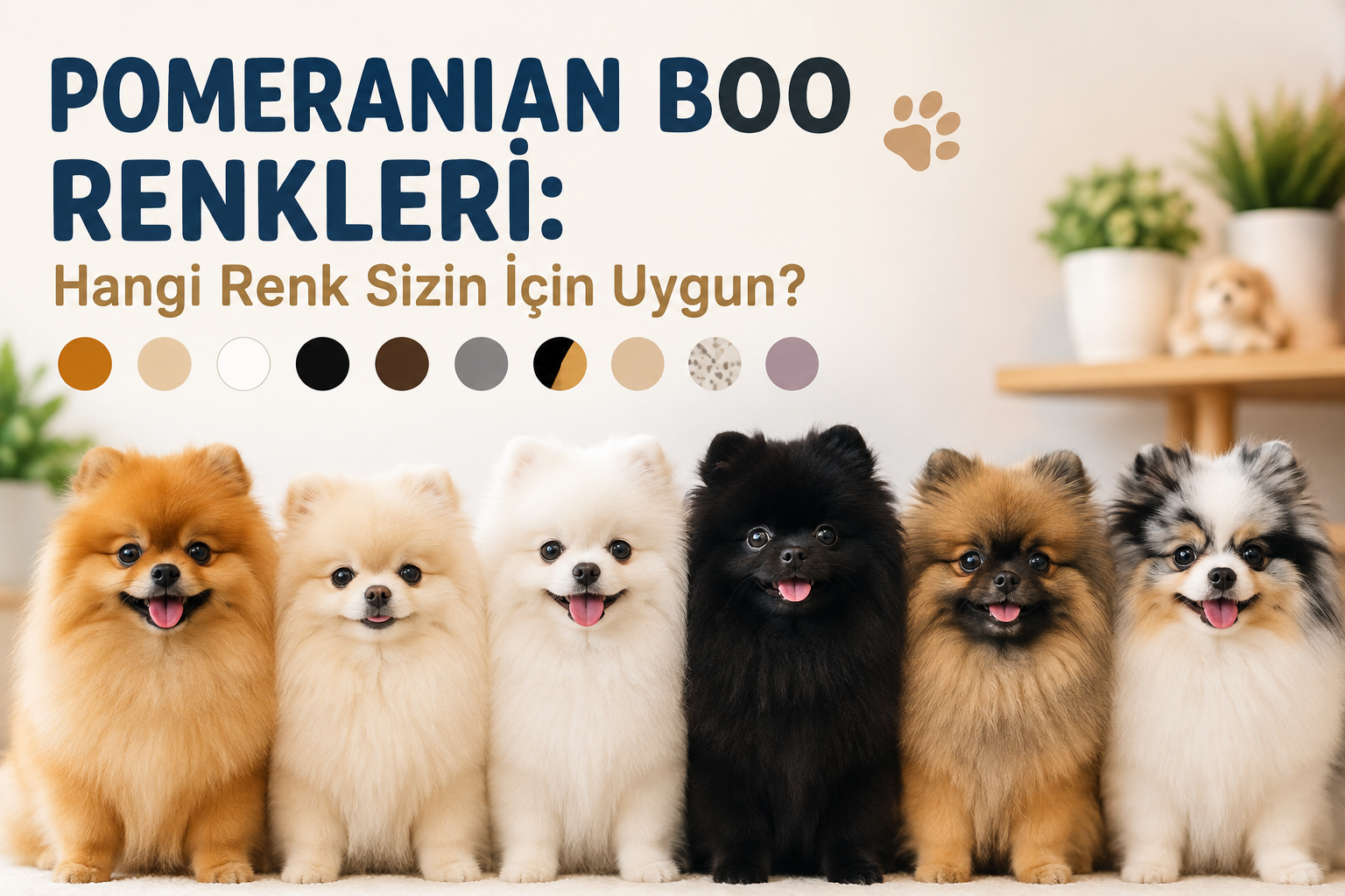  Pomeranian Boo Renkleri: Hangi Renk Sizin İçin Uy...
