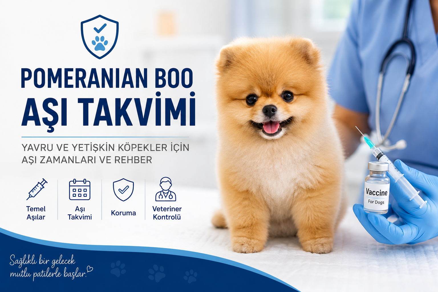 Pomeranian Boo Aşı Takvimi