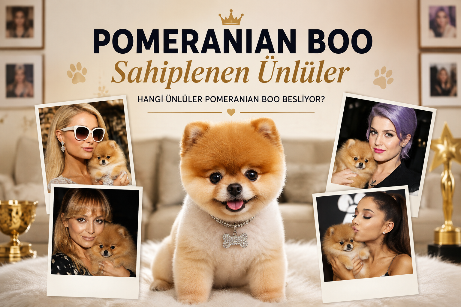 Pomeranian Boo Sahiplenen Ünlüler