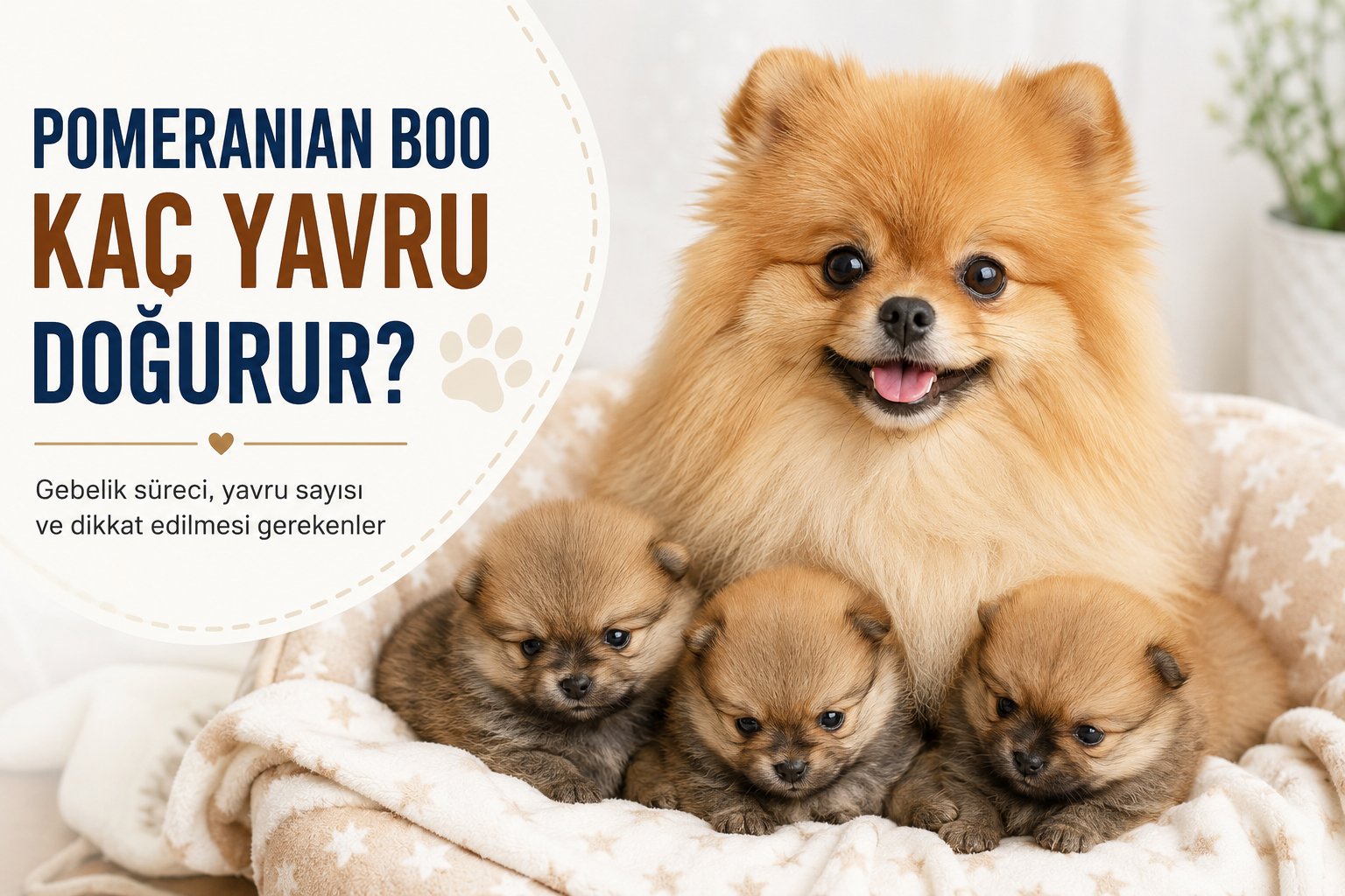 Pomeranian Boo Kaç Yavru Doğurur?