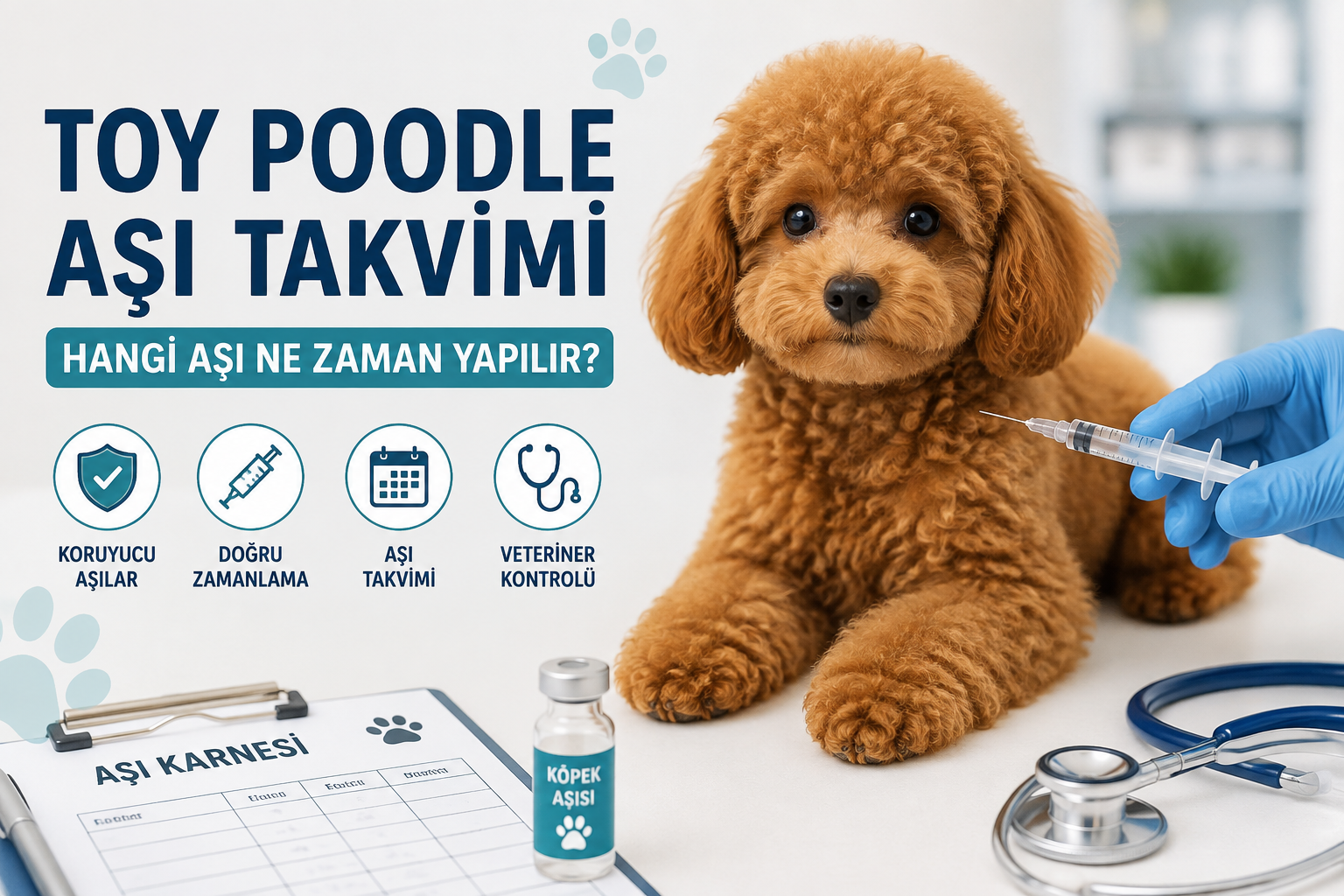 Toy Poodle Aşı Takvimi