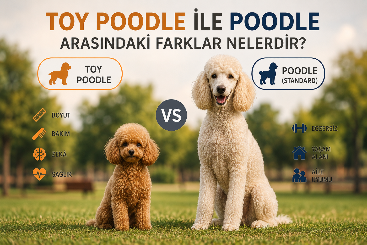 Toy Poodle İle Poodle Arasındaki Farklar Nelerdir?