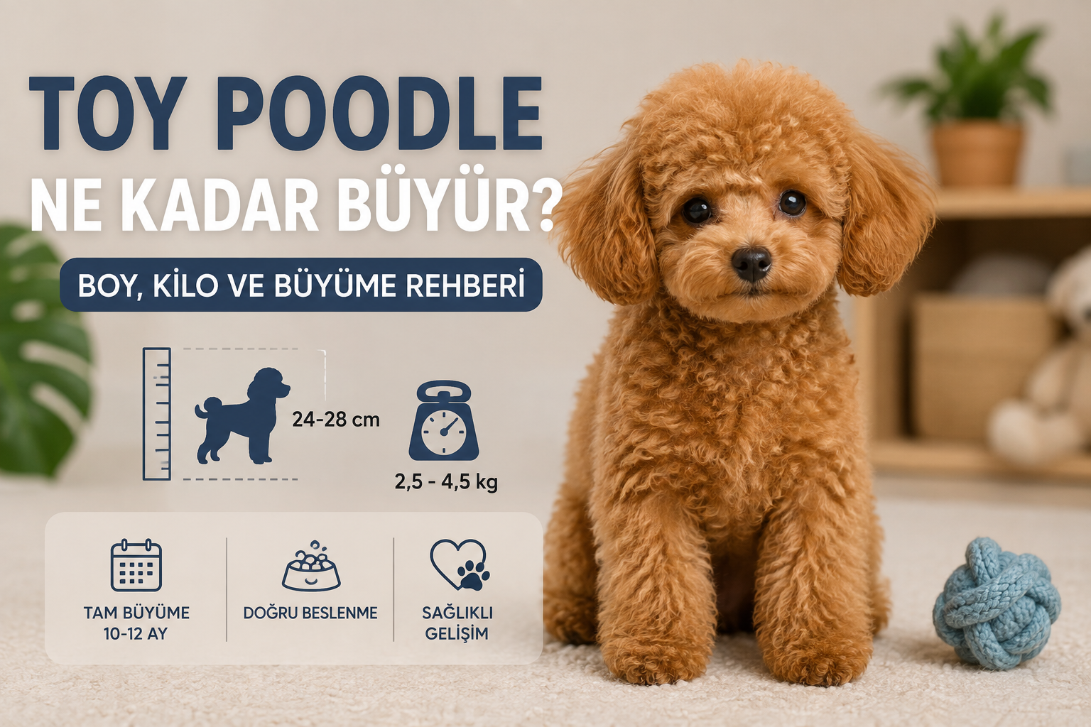 Toy Poodle Ne Kadar Büyür?