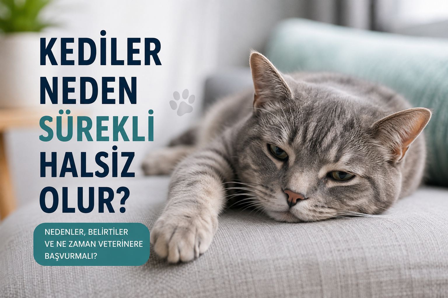Kediler Neden Sürekli Halsiz Olur?