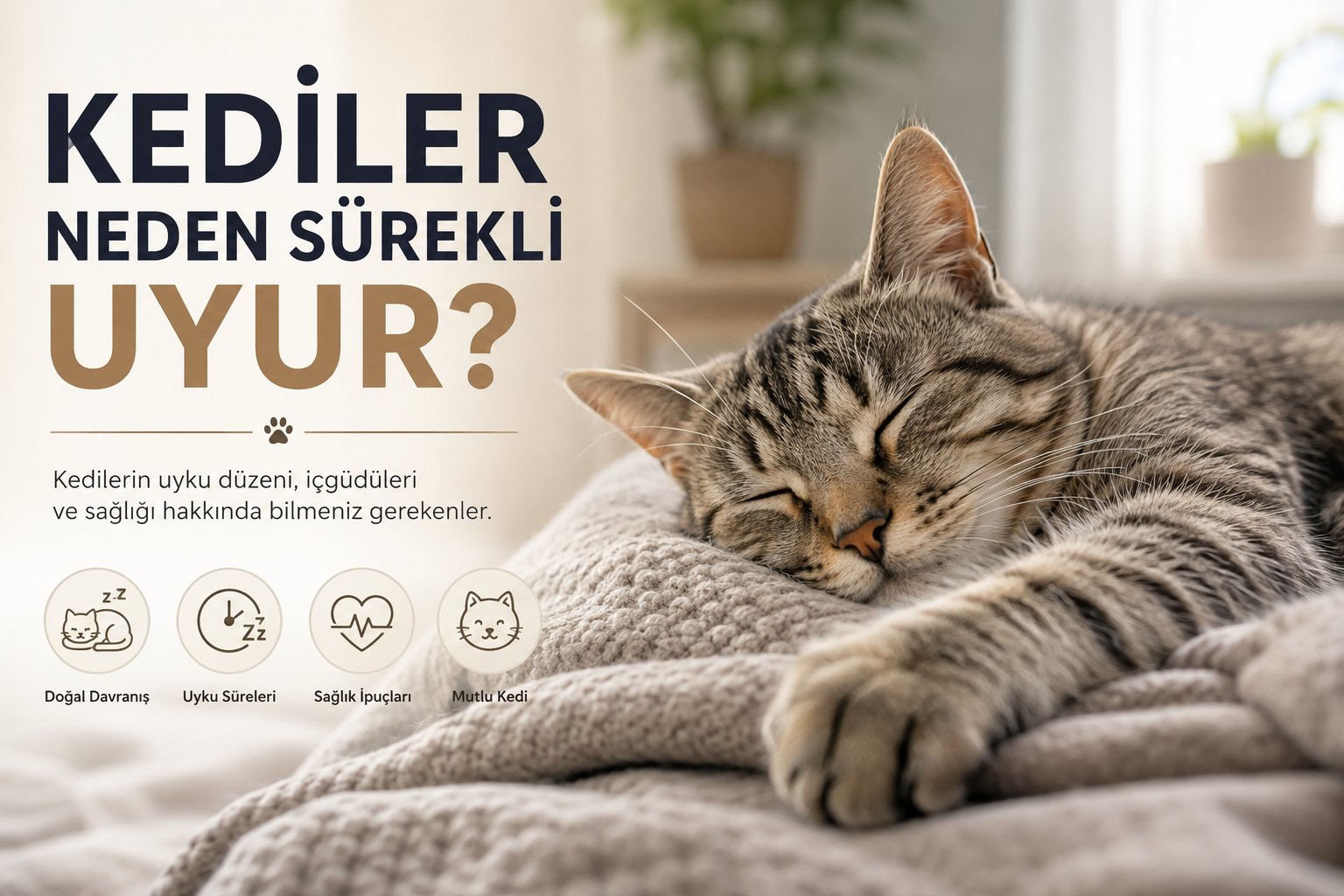 Kediler Neden Sürekli Uyur?