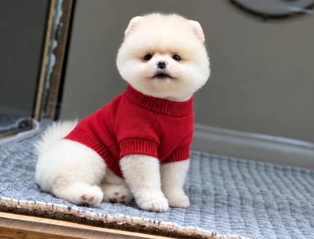 Ayıcık Surat Pomeranian Boo 2 Aylık - 11501 - Görsel 3