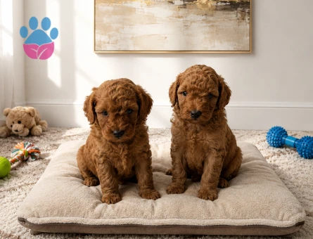 En mini boy toy poodle bebekler