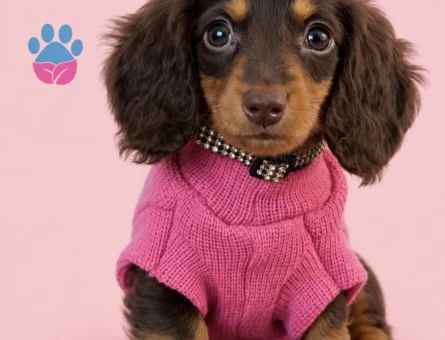 Chocolate Tan Mini Dachshund  Uzun Tüylü, Özel Renk - 7526 - Görsel 3