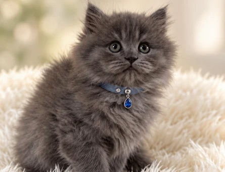 British Longhair Gri Erkek yavrumuz - 9570
