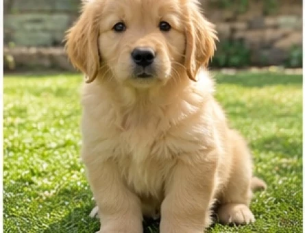Yeni Yuvasını Bekleyen Golden Retriever Yavrusu - 9635