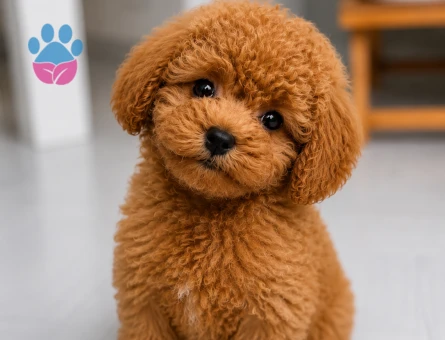 Safkan Toy Poodle Apricot Yavrumuz - 6085