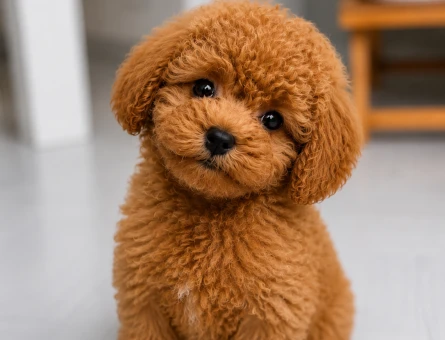 Safkan Toy Poodle Apricot Yavrumuz - 6085