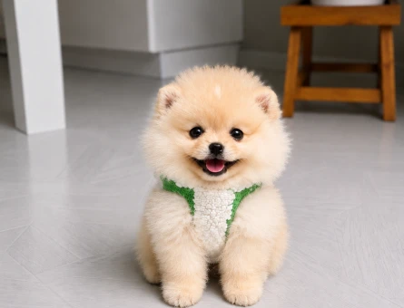 Ev Ortamına Uyumlu Pomeranian Boo Yavrusu - 6089
