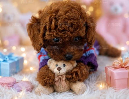 TATLI VE SAĞLIKLI TOY POODLE YAVRULAR - 6204