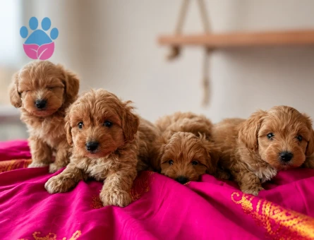 evinizin neşesi maltipoo bebekler
