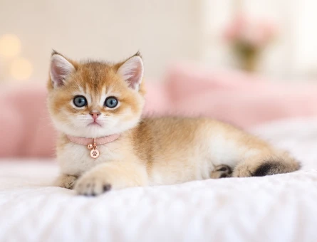 Altın Tüyleriyle Göz Kamaştıran British Shorthair Golden - 7650