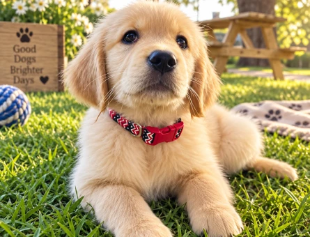 Akıllı ve Uyumlu Golden Retriever Yavru - 7761