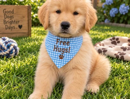 Sakin ve Sevecen Golden Retriever Yavrumuz - 7762