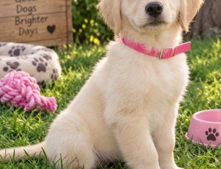Zarif ve Uysal Golden Retriever Yavru - 7764