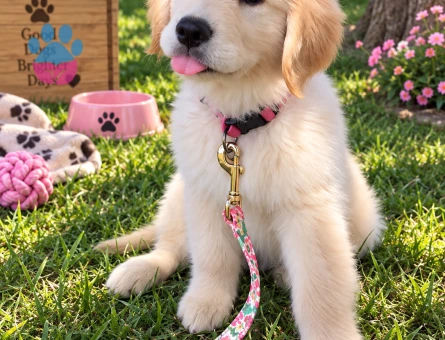 Tatlı ve Meraklı Golden Retriever Yavru - 7765 - Görsel 3