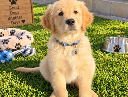 Dost Canlısı Golden Retriever Yavru Yeni Ailesini Bekliyor - 7769