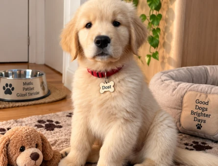 Aile Ortamına Uyumlu Golden Retriever Yavrusu - 7783
